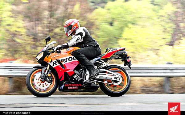 race motorcycle vehicle Honda CBR600RR HD Desktop Wallpaper | Background Image