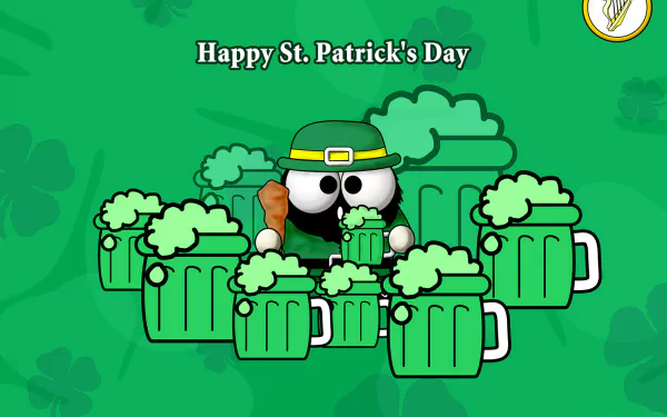 beer leprechaun holiday St. Patrick's Day HD Desktop Wallpaper | Background Image
