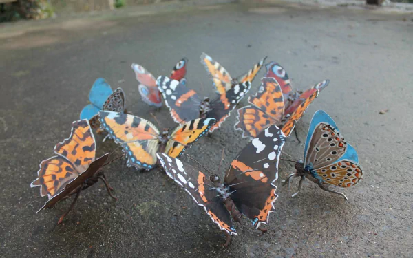  scrap metal art by John Brown