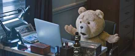 teddy bear desk Ted (Movie Character) movie Ted 2 HD Desktop Wallpaper | Background Image