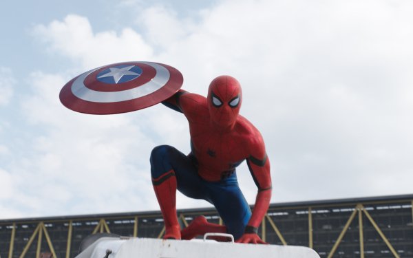 Movie Captain America: Civil War Captain America Spider-Man HD Wallpaper | Background Image