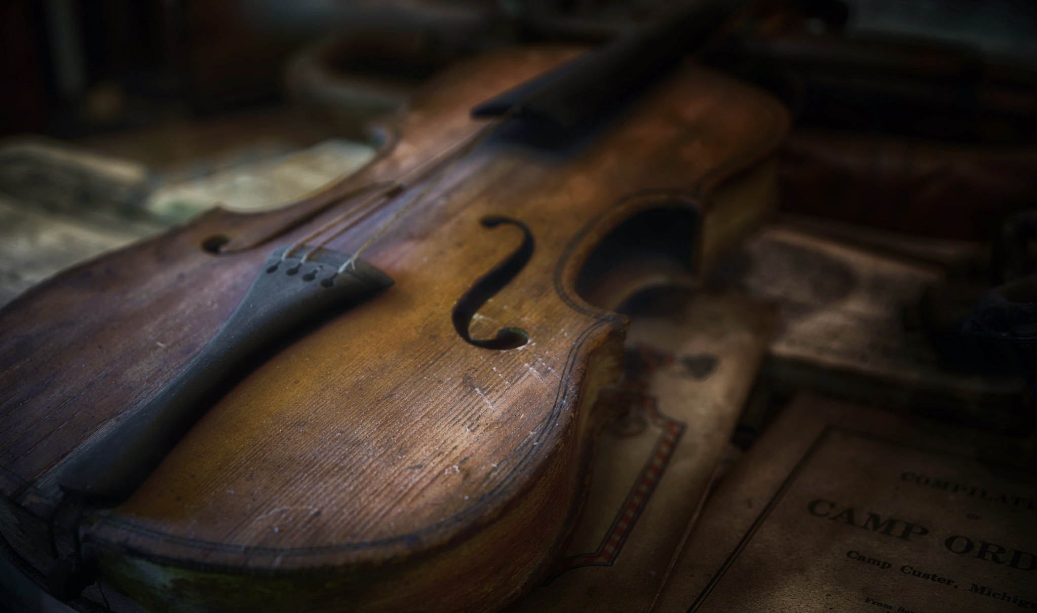 Violin HD Wallpaper | Background Image | 2047x1210