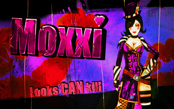  Borderlands 2: Moxxi Enhanced Wallpaper