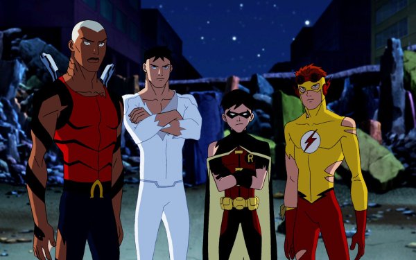 TV Show Young Justice Robin Kid Flash Aqualad Dick Grayson Wally West Kaldur'ahm Conner Kent HD Wallpaper | Background Image