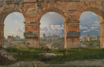  The Coliseum (c. 1816) by Christoffer Wilhelm Eckersberg