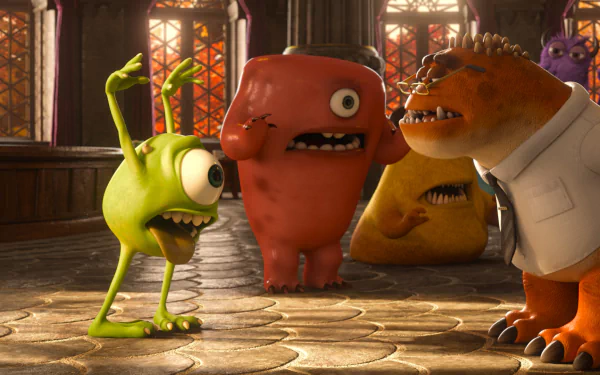 Mike Wazowski movie Monsters University HD Desktop Wallpaper | Background Image