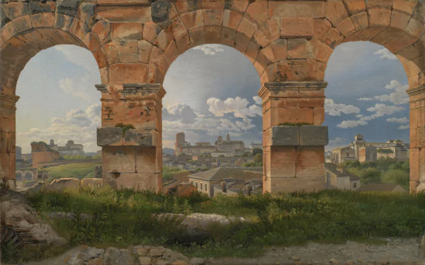  The Coliseum (c. 1816) by Christoffer Wilhelm Eckersberg