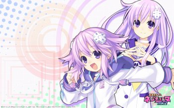 Download Hyperdimension Neptunia Victory Hair-dress Purple Eyes Purple ...