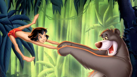 movie The Jungle Book (1967) HD Desktop Wallpaper | Background Image