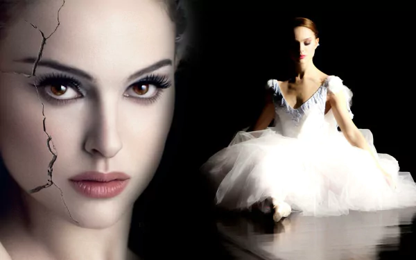 Natalie Portman face movie black Swan (Movie) HD Desktop Wallpaper | Background Image
