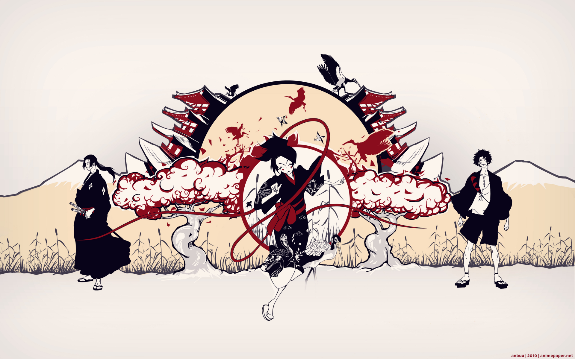 Samurai Champloo Hd Wallpaper A Stylish Anime Adventure