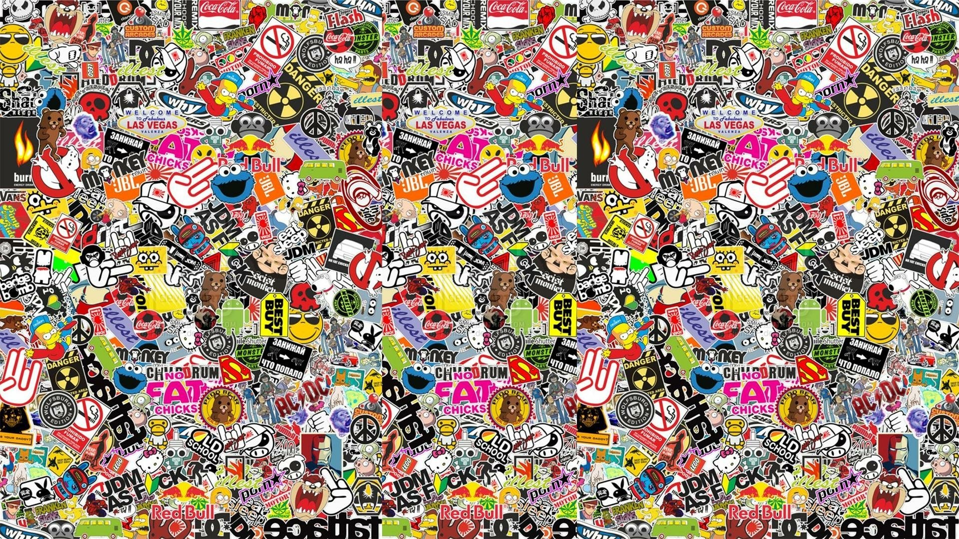 10 Sticker Bomb HD Wallpapers | Background Images - Wallpaper Abyss