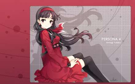 Yukiko Amagi video game Persona 4 HD Desktop Wallpaper | Background Image
