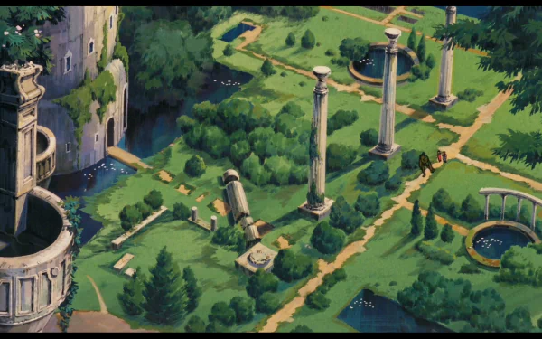 Anime Laputa: Castle in the Sky HD Desktop Wallpaper | Background Image