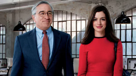Robert De Niro Anne Hathaway movie The Intern HD Desktop Wallpaper | Background Image
