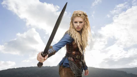 Lagertha (Vikings) Katheryn Winnick TV Show Vikings (2013) HD Desktop Wallpaper | Background Image