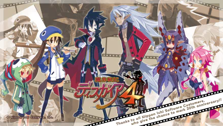 Fuka Kazamatsuri Valvatorez (Disgaea) video game Disgaea 4: A Promise Unforgotten HD Desktop Wallpaper | Background Image