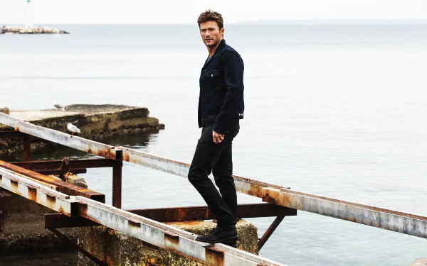 American actor Celebrity Scott Eastwood HD Desktop Wallpaper | Background Image