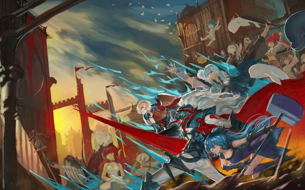 Anime Pixiv Fantasia HD Wallpaper | Background Image