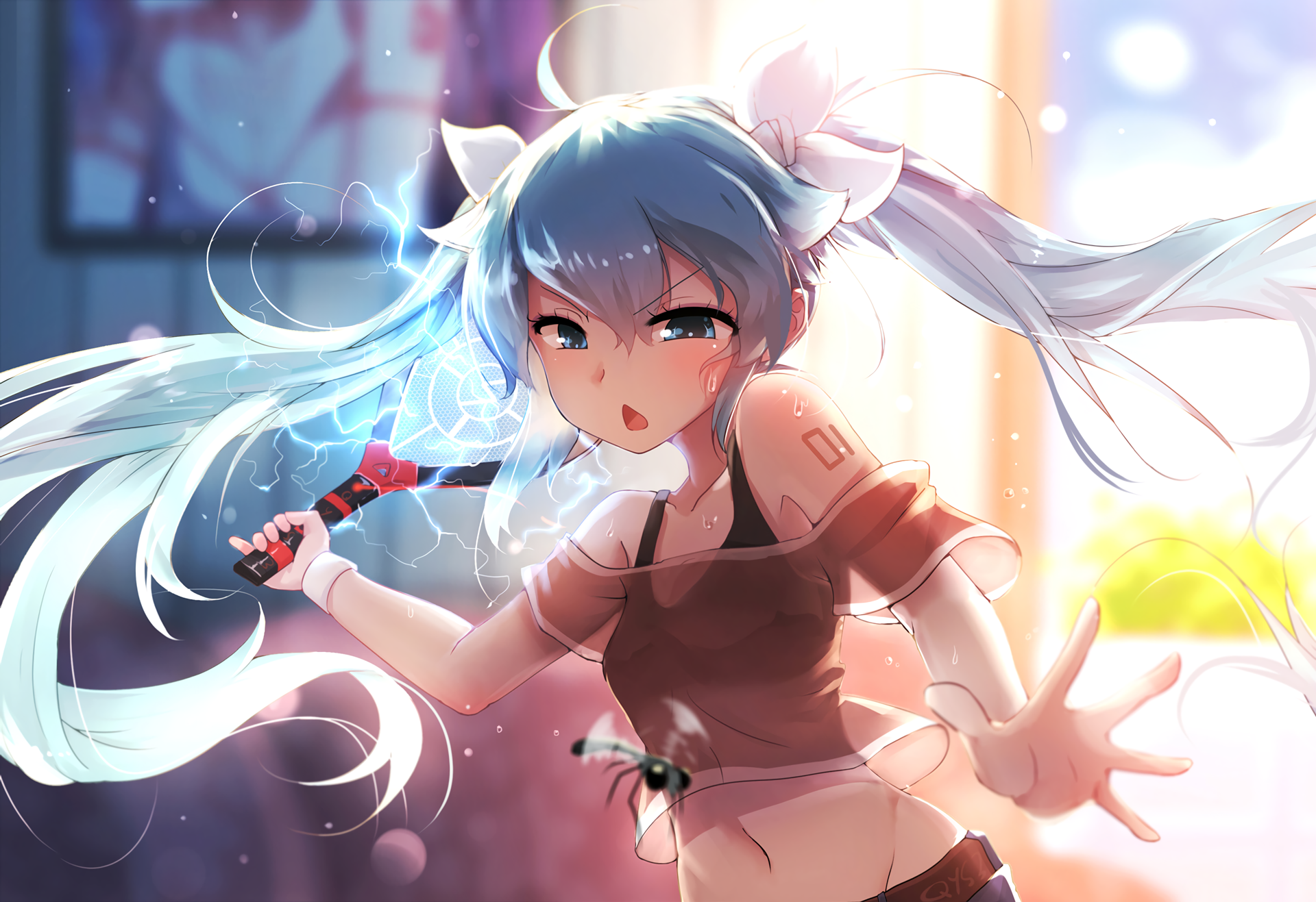 Hatsune Miku Dynamic Pose HD Wallpaper by 千夜QYS3 | 1920x1317 ...