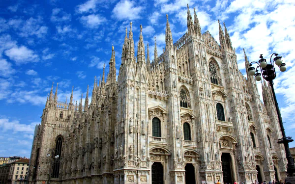  Milan Cathedral in Milan, Italy
