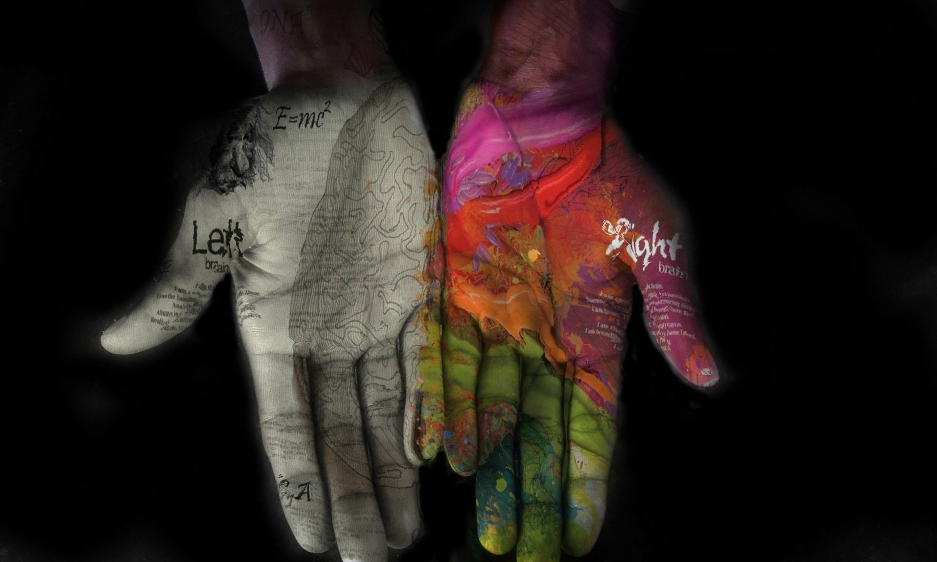 Download Artistic Hand HD Wallpaper