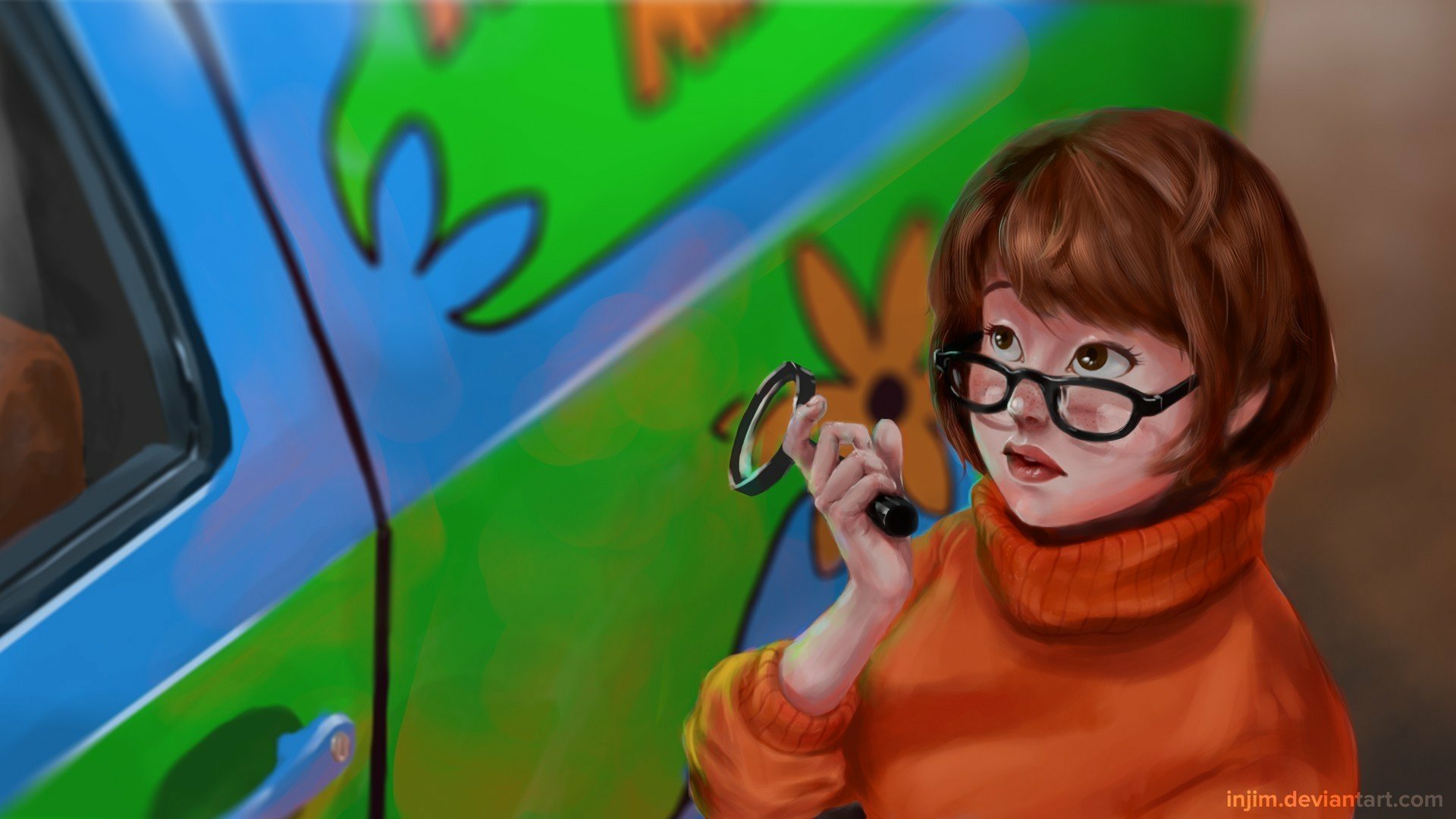 Download Velma Dinkley Cartoon TV Show Scooby-Doo HD Wallpaper