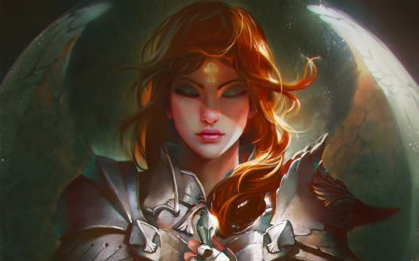 Fantasy Women Warrior Woman Warrior Armor HD Wallpaper | Background Image