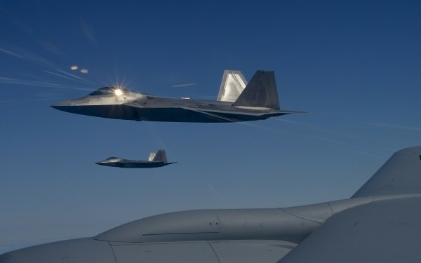 Military Lockheed Martin F-22 Raptor Jet Fighters Aircraft HD Wallpaper | Background Image