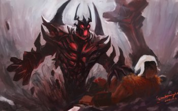 2 4k Ultra Hd Shadow Fiend Dota 2 Wallpapers Background