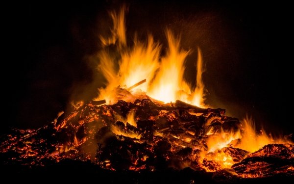 Photography Fire Log Bonfire Night HD Wallpaper | Background Image