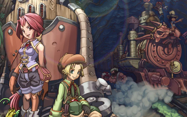 video game Dark Cloud 2 HD Desktop Wallpaper | Background Image