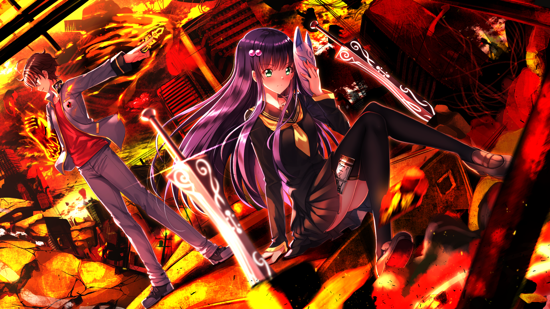 1280x720 / 1280x720 twin star exorcists windows wallpaper