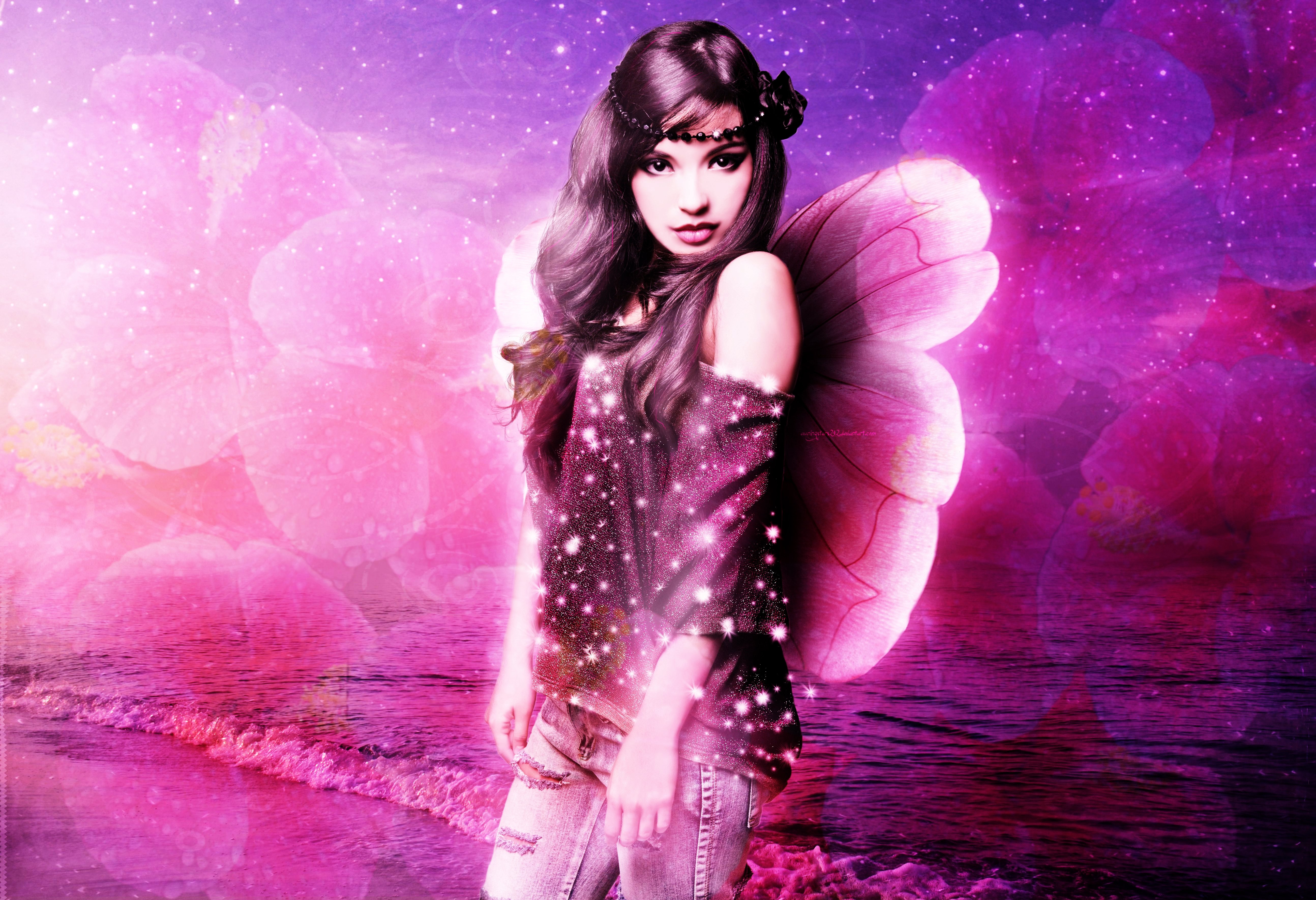 Fantasy Fairy 4k Ultra HD Wallpaper by eveningstars242