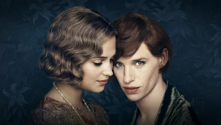 Alicia Vikander Eddie Redmayne movie The Danish Girl HD Desktop Wallpaper | Background Image
