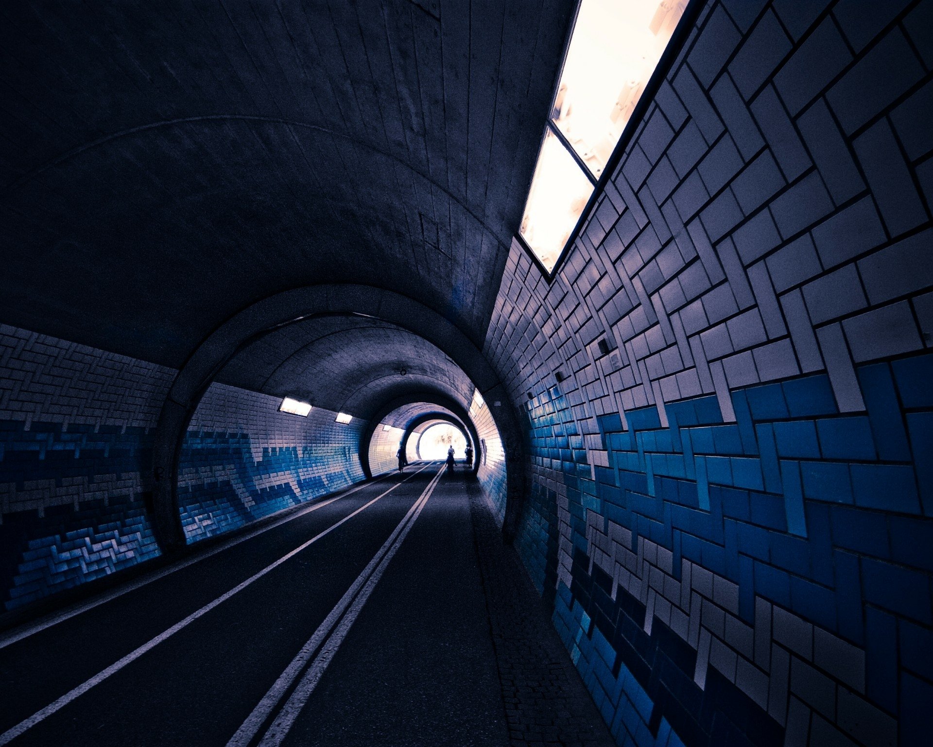 Download Man Made Tunnel HD Wallpaper