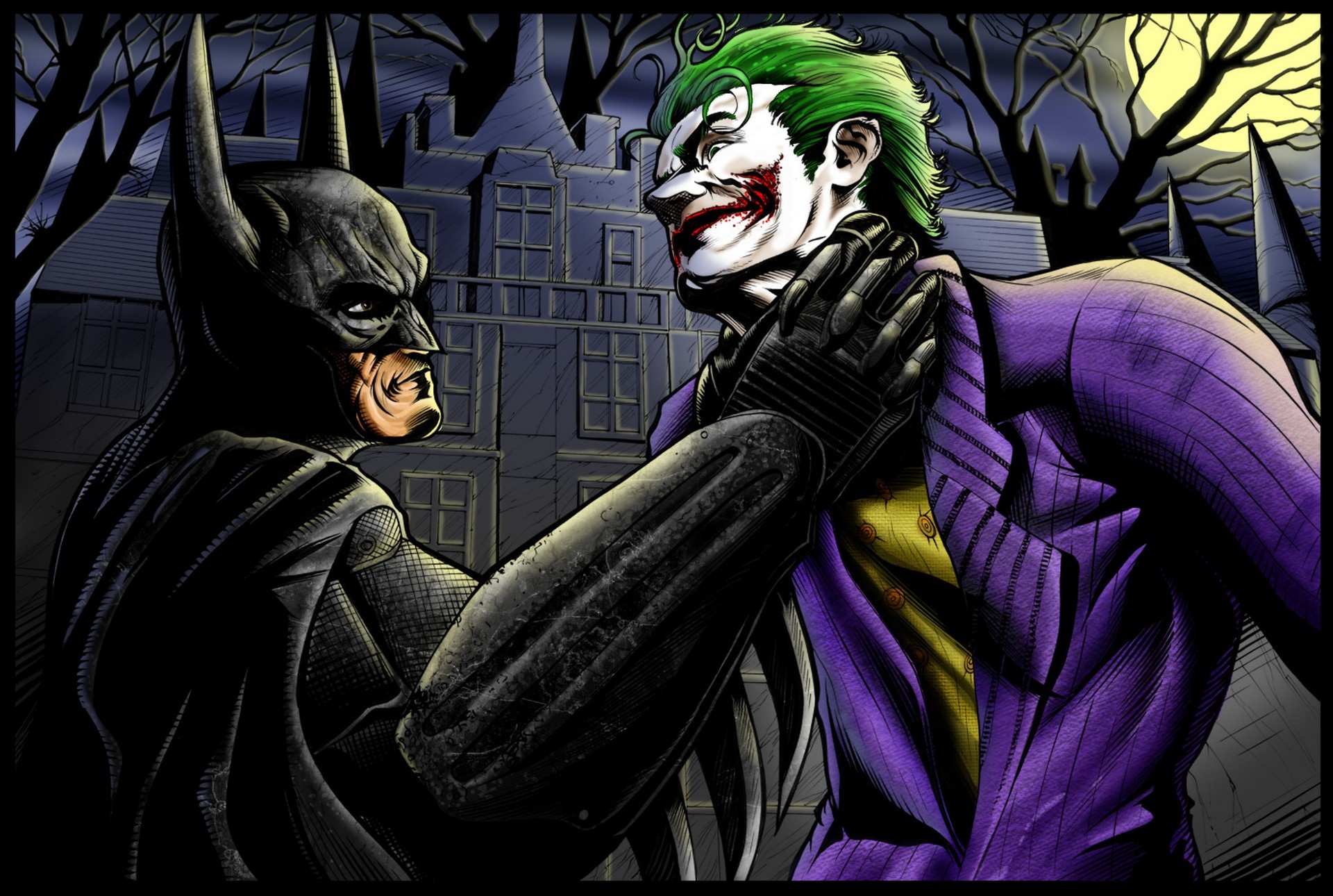 Joker Wallpaper 4K Batman Arkham Asylum 3206