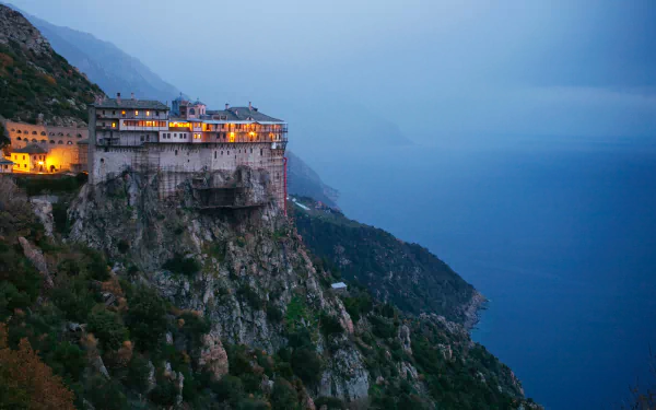  Monastery on a Mountaintop
