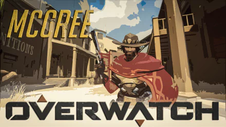 McCree (Overwatch) video game Overwatch HD Desktop Wallpaper | Background Image