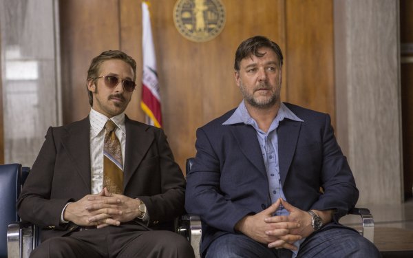 Movie The Nice Guys Ryan Gosling Russell Crowe HD Wallpaper | Background Image