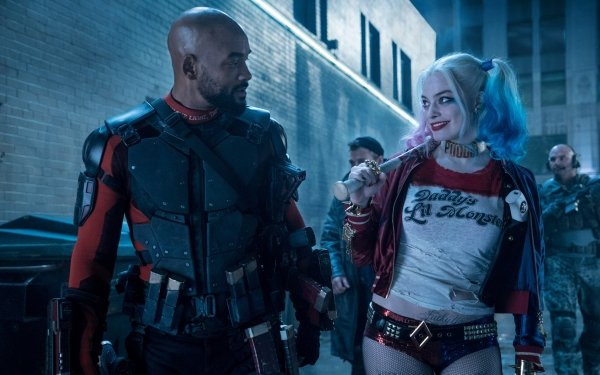 Películas Suicide Squad Deadshot Will Smith Harley Quinn Margot Robbie Fondo de pantalla HD | Fondo de Escritorio