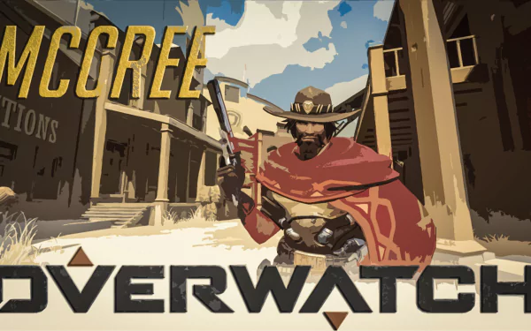 McCree (Overwatch) video game Overwatch HD Desktop Wallpaper | Background Image