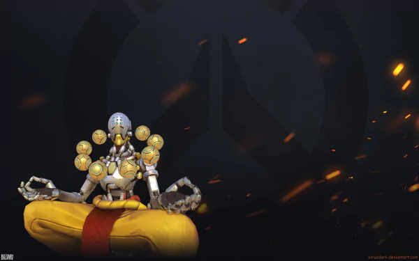 Zenyatta (Overwatch) video game Overwatch HD Desktop Wallpaper | Background Image