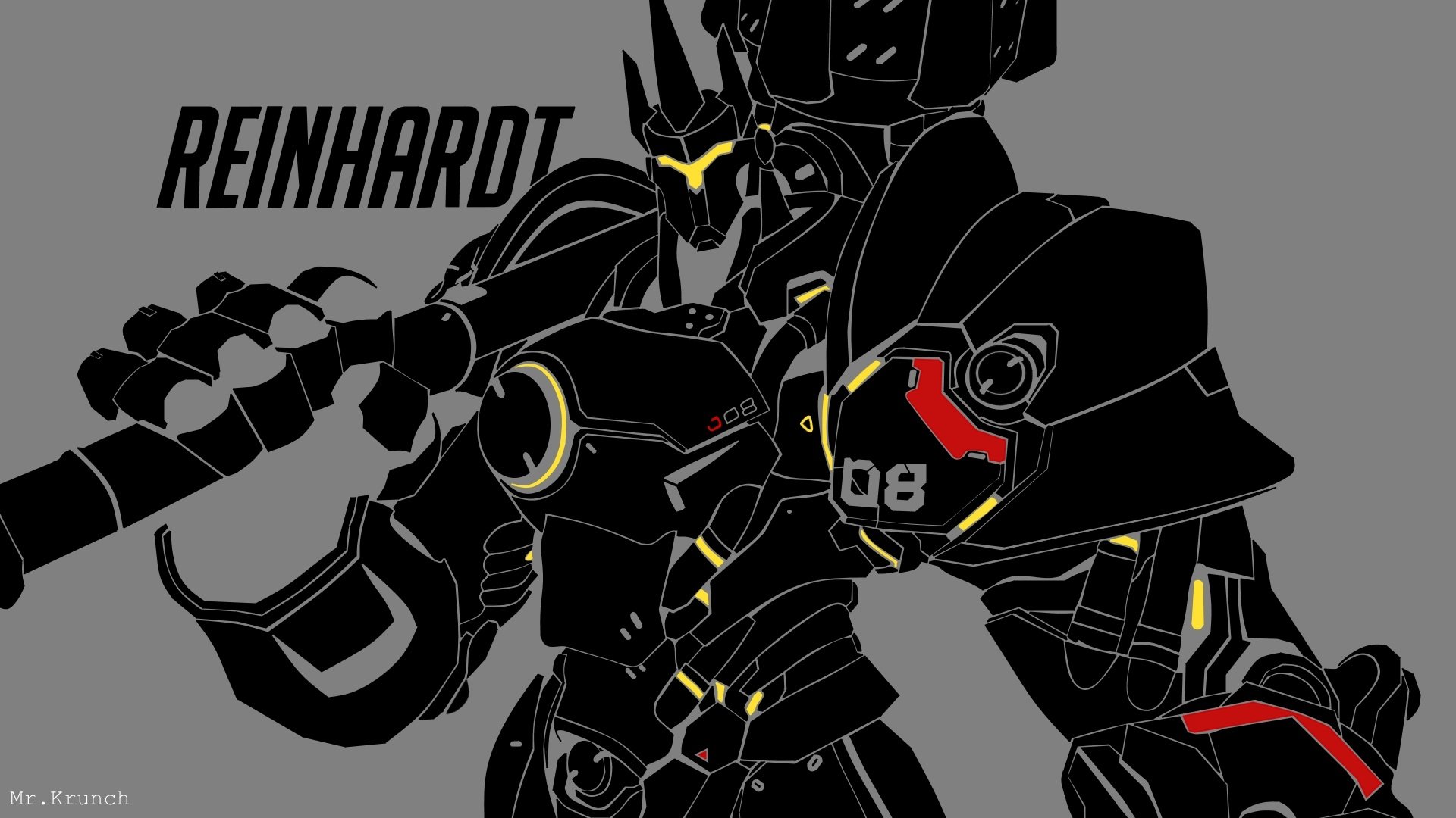 102 Reinhardt Overwatch Hd Wallpapers Background Images Wallpaper Abyss