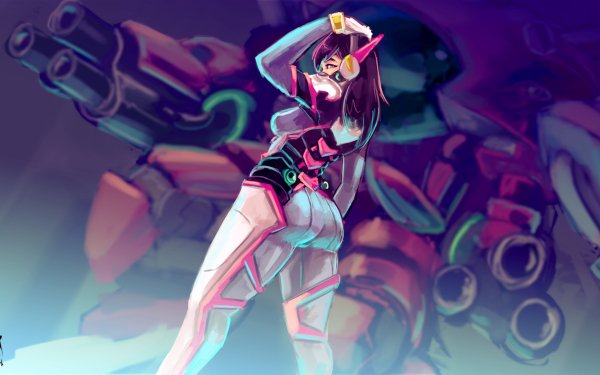 Video Game Overwatch D.Va HD Wallpaper | Background Image