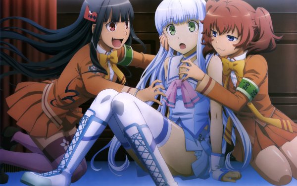 Anime Arpeggio of Blue Steel Iona Ashigara Haguro HD Wallpaper | Background Image