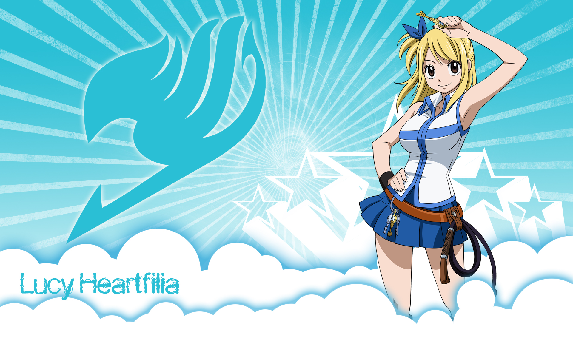 Fairy Tail Lucy Heartfelia, anime, Fairy Tail, Heartfilia Lucy HD