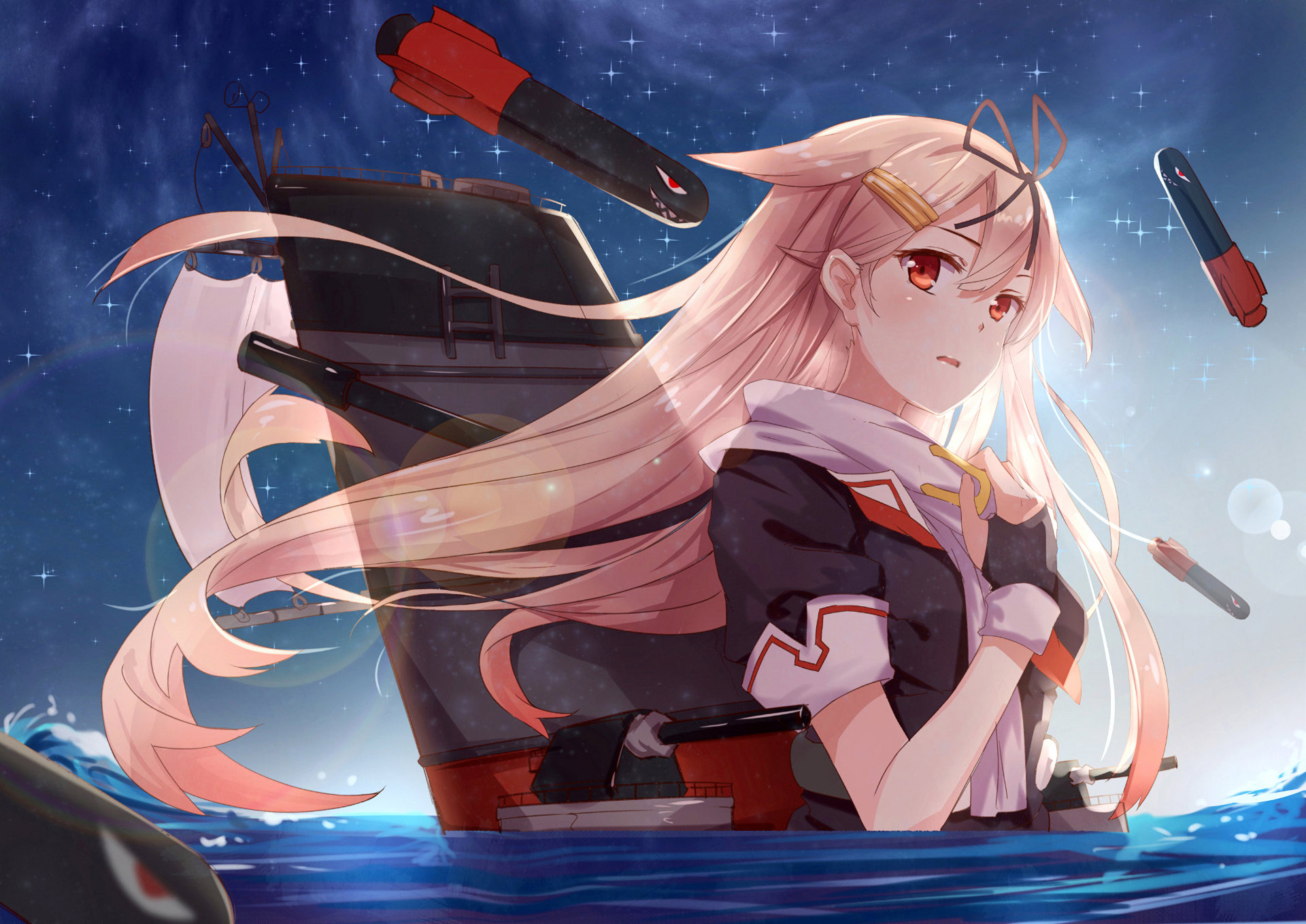Kantai Collection Hd Wallpaper Background Image 19x1358 Id Wallpaper Abyss