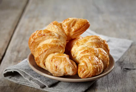 breakfast food croissant HD Desktop Wallpaper | Background Image