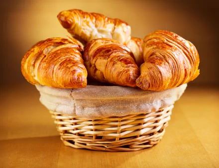 breakfast food croissant HD Desktop Wallpaper | Background Image